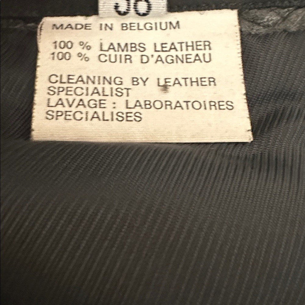 Ann Demeulemeester leather skirt - Picture 8 of 11